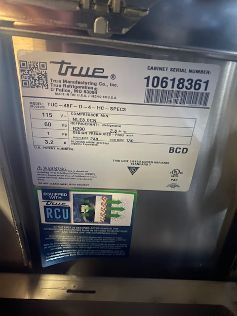 True Restaurant 48" Wide Undercounter Freezer with 4 Drawers in Other in Calgary - Image 6