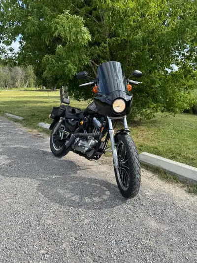 1996 Harley Davidson sportster 1200 recently saftied in June brand new front tire fairing 8x5 saddle...