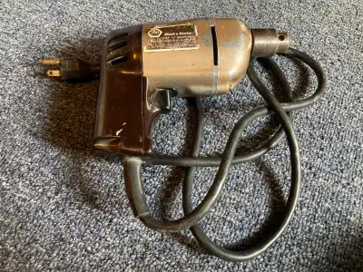 Black and Decker 1/4” Utility Drill, View more