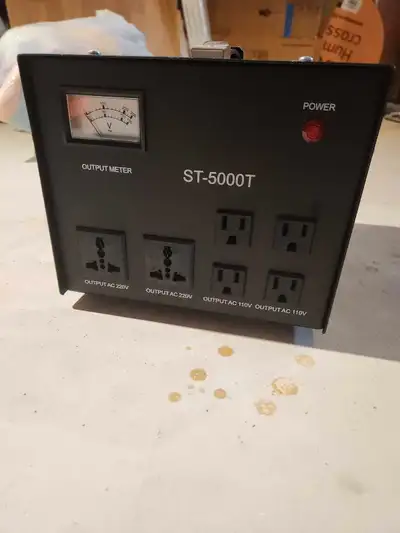 ST-5000T Voltage Converter, View more