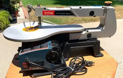 RYOBI 16-inch Variable Speed Corded Scroll Saw- Model #SC164VS, View more