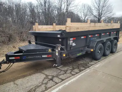 Like New Barely Used New Price $24,300 GVWR: 21,000 lbs Deck Size (LxWxH): 16' L x 83"W x 40"H Hitch...