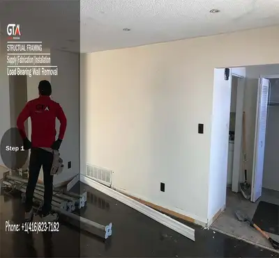 Structural Wall Removal 416-823-7182 Benn, View more