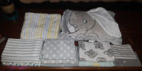 Assorted baby items