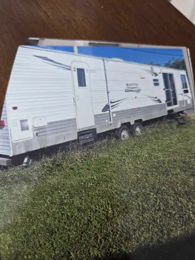 Je vends ma roulotte Conquest qui offre une solution d'hébergement confortable et pratique. Veuillez...