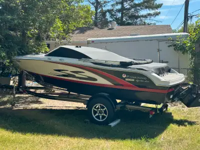 Original owner selling 2013 Four Winns H180 SS with inboard 4.3 L MerCruiser motor. Kept in immacula...