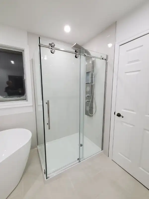 Installation portes de douche / Shower door installation in Windows, Doors & Trim in City of Montréal - Image 7