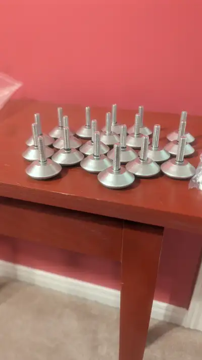 20 Adjustable Furniture/Appliance Rubber Feet, View more
