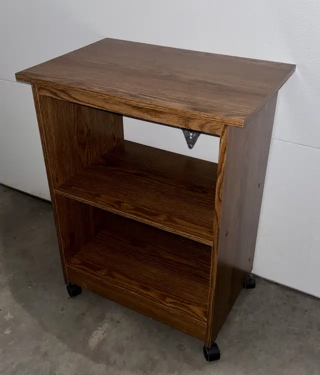Wooden Shelf on Wheels in Bookcases & Shelving Units in Kingston - Image 3