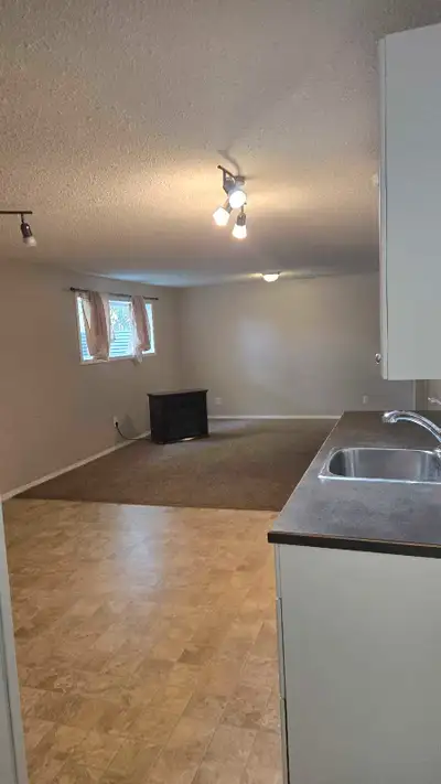 Okotoks - available now two bedroom one bathroom basement suite