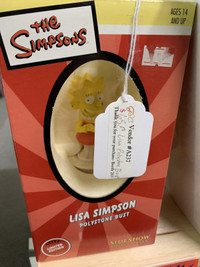 Lisa Simpsons Polystone Bust Beauty Booth 279