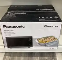 Panasonic 1.2/1.3 cu.ft Stainless Steel Microwave