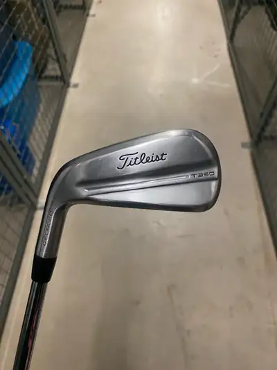 Mens LH Titleist T350 5 Iron Stiff Nippon Shaft, View more