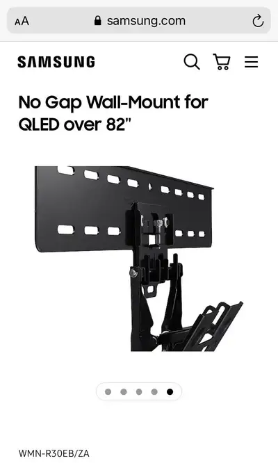 NEW Samsung No Gap Wall-Mount for QLED TV over 82'', View more