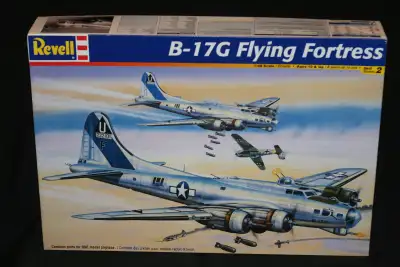 REVELL B-17G FLYING FORTRESS 1:48 SCALE MODEL KIT, View more