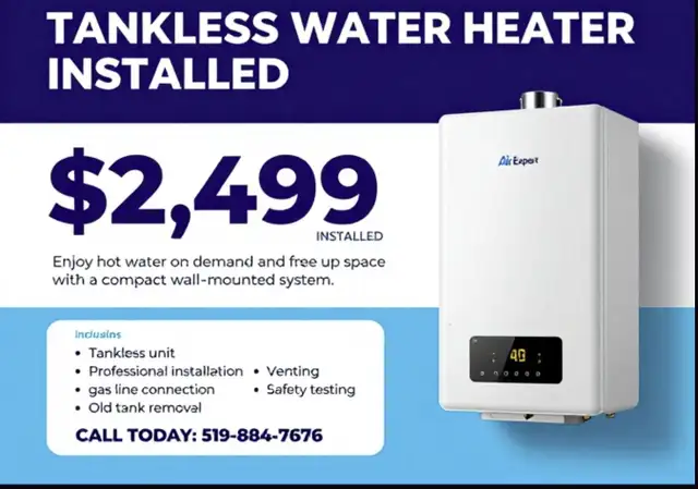 TANKLESS WATER HEATER TANKLESS WATER HEATER TANKLESS HEATER