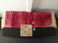 German Table Runner (woven) and Centrepiece Matt (embroidered)