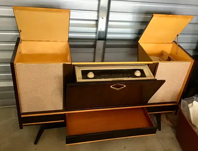 vintage stereo cabinet63347538463617121