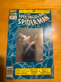 Spectacular Spider-Man #189 30th Anniversary Hologram Cover