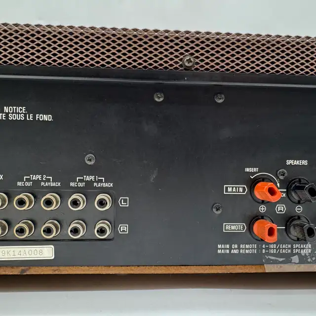 Technics SA-505 Vintage Stereo Receiver AM/FM Wood Case Japan in Stereo Systems & Home Theatre in City of Toronto - Image 10