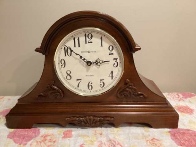 Elegant Howard Miller Sheldon Chiming Mantel Clock in Home Décor & Accents in London