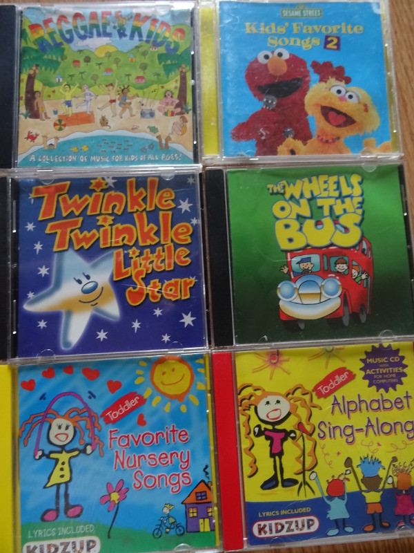 CD chansons favorites des enfants anglais dans CD, DVD et Blu-ray  à Sherbrooke