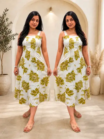 Floral Midi Dress - size M, L and XXL, View more