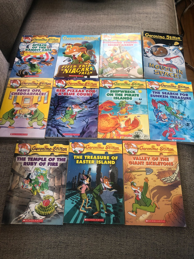 GERONIMO STILTON BOOKS (PRICES IN AD) in Children & Young Adult in Windsor Region - Image 4