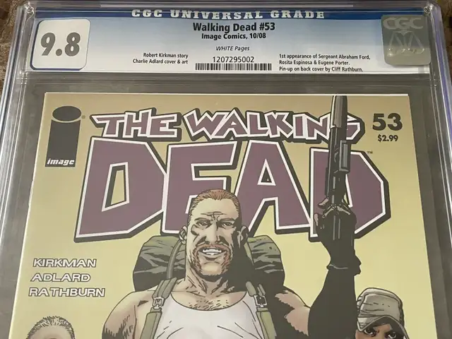 Walking Dead #53 CGC 9.8! in Comics & Graphic Novels in Windsor Region - Image 3
