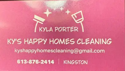Ky's Happy Homes Cleaning - Appointments Available, View more