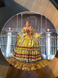 Collector’s plate, Knowles limited edition Gone with the Wind 