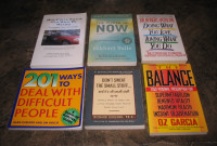 6 Paperback Self Help Books