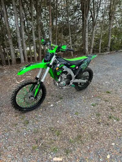 2018 kawasaki kx450 Bike runs and rides great no issues at all Fresh oil change and spark plugs just...