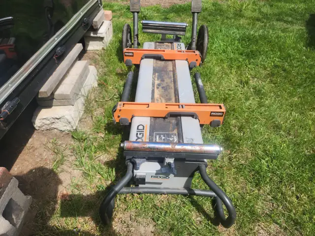 RIDGID Universal Mobile Mitre Saw Stand With  Mounting Braces in Power Tools in Windsor Region - Image 6