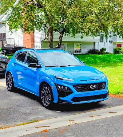2022 Hyundai Kona N Line Ultimate AWD, only 25,000 km! Asking $23,900 OBO. Private seller. MVI until...