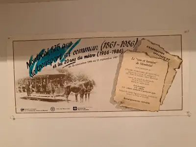 AUTOBUS STCUM  Affiche  Autobus de Montréal en 1986, View more