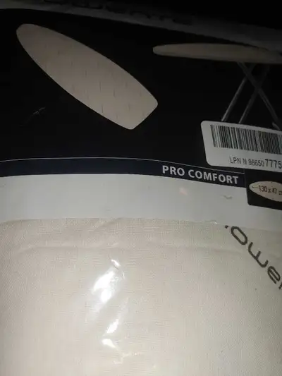 Bnib iron board cushioned cover beige130x47cm, View more