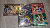 Yugioh Booster Boxes all sealed