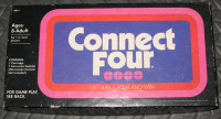 Microvision Connect Four Game Cartridge Empty Box