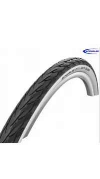 New 26”x1 3/8” White Wall Bicycle Tires 590x37 Schwalbe Delta
