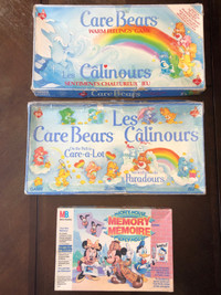 Care Bears and Mickey Mouse Board Games - For Kids' Ages 3-8