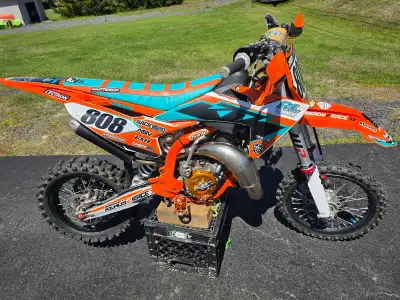 2024 ktm sx65 for sale. Fresh top and bottom end just done at Bondi engines. Lots of aftermarket par...