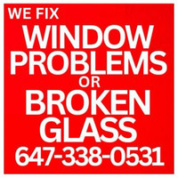 WINDOW GLASS/CRANKS REPAIR INSTALLATION 