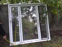 Fenêtre de salon en PVC neuve