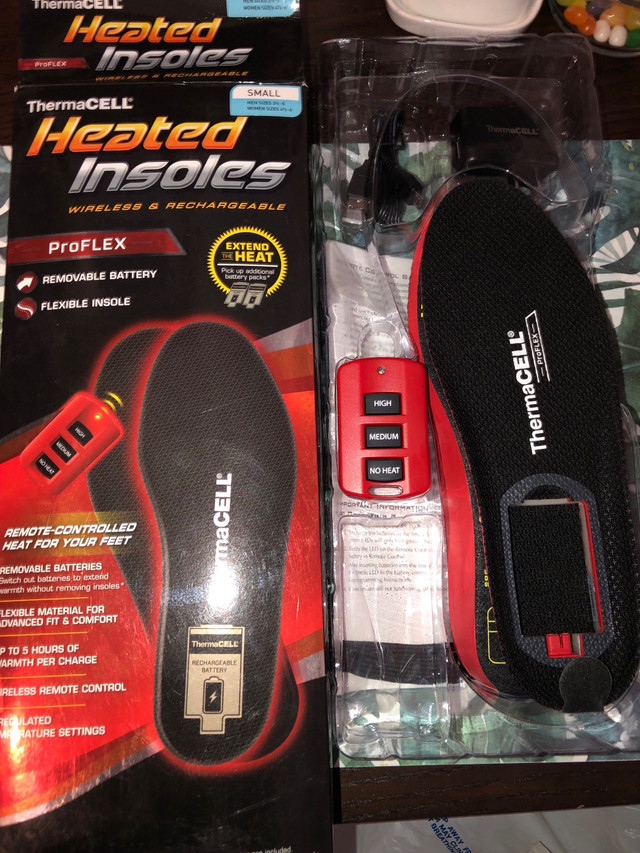 Thermacell heated insoles brand new in Multi-item in City of Toronto - Image 4