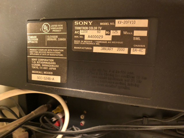 Sony trinitron tv in General Electronics in Mississauga / Peel Region - Image 3