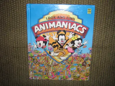 VINTAGE ANIMANIACS LOOK AND FIND PICTURE BOOK, View more