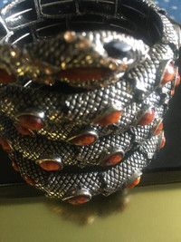Snake cuff bracelet