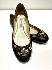 Jimmy Choo flats Black With Studs