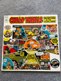 Janis Joplin Cheap Thrills Big Brother & the Holding Co. record
